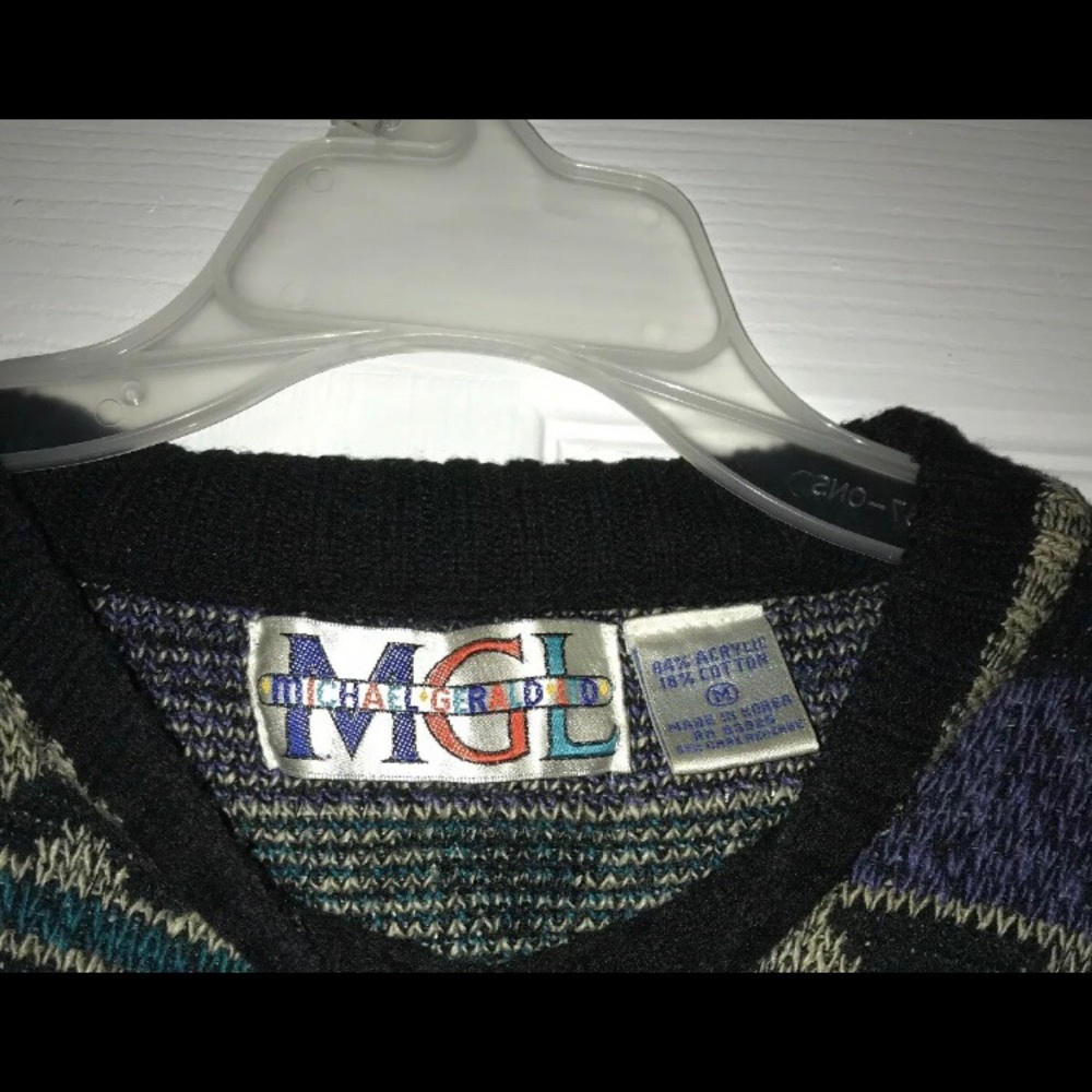 80s/90s retro sweater vaporwave - Picture 2 of 2